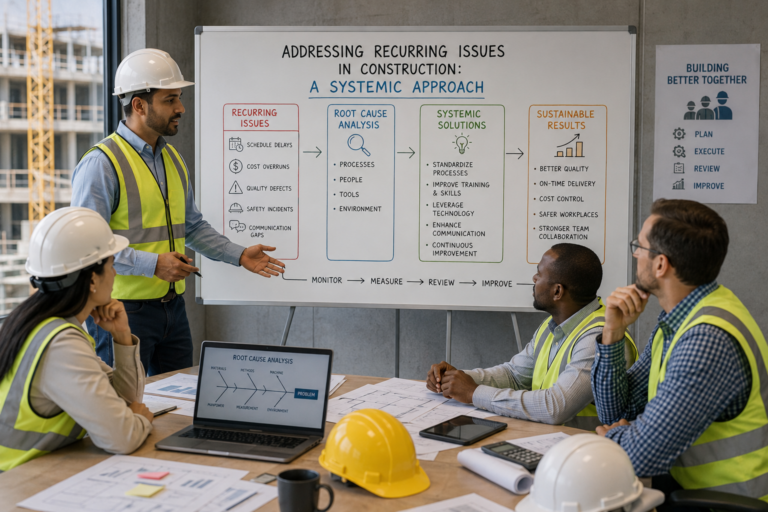 Addressing Recurring Issues in Construction